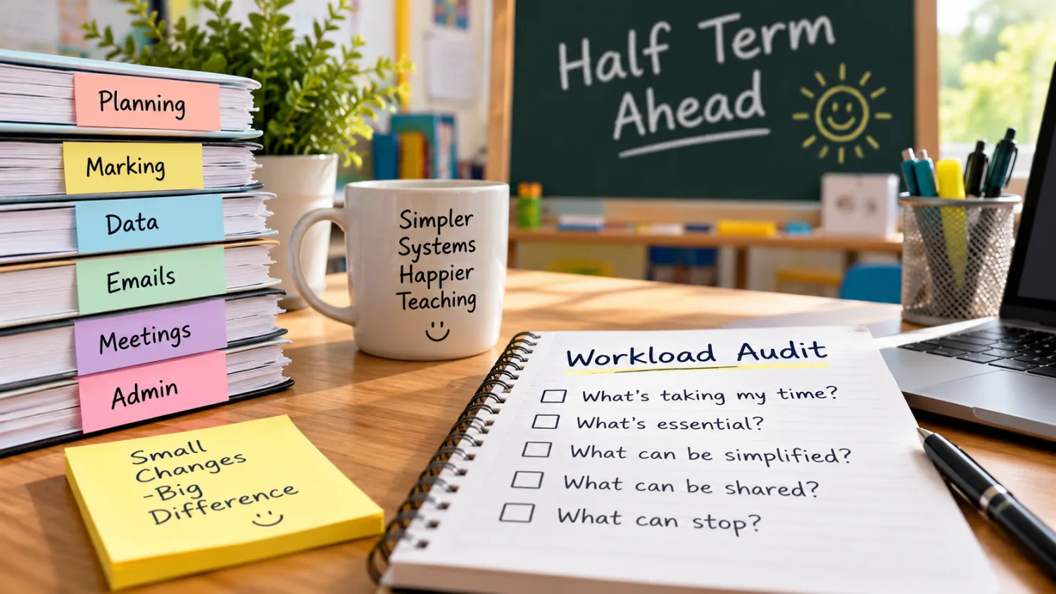 A Practical Workload Audit for Teachers Before Half Term