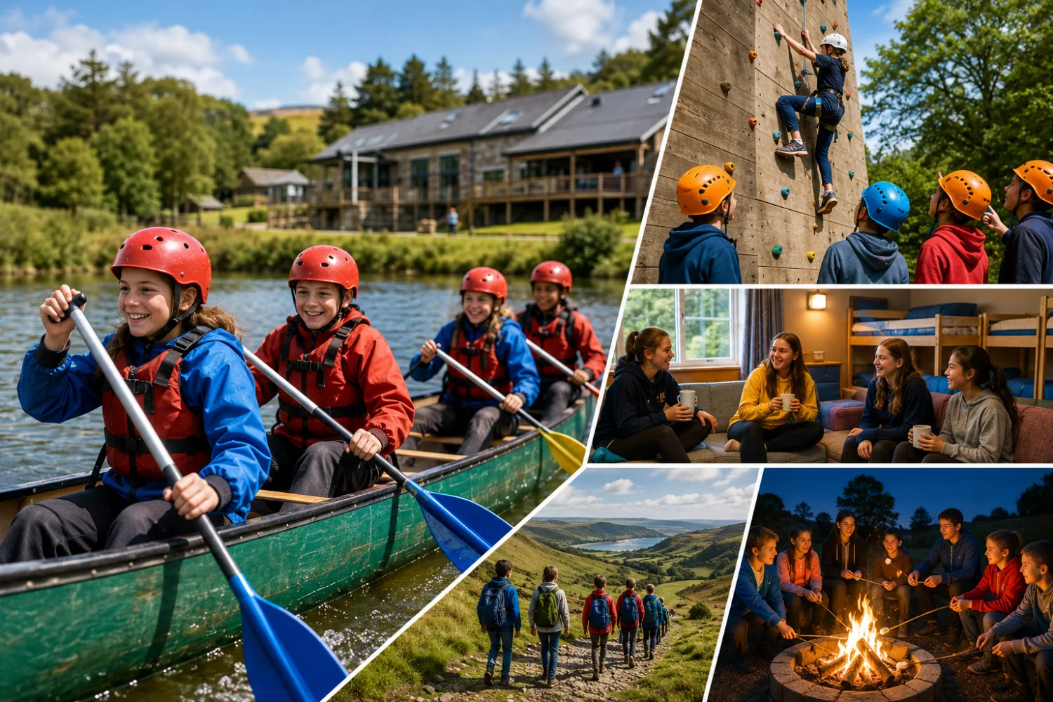 Best Residential School Trip Centres in the UK