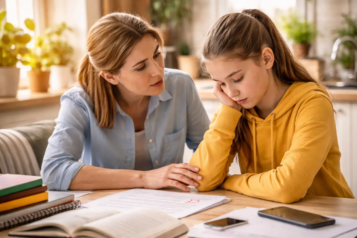 How to Help Your Child After a Bad Exam