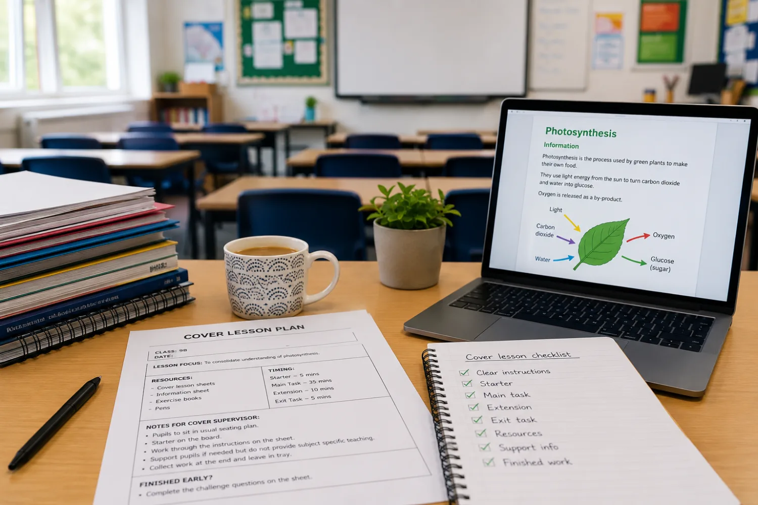 How to Write a Cover Lesson That Actually Works