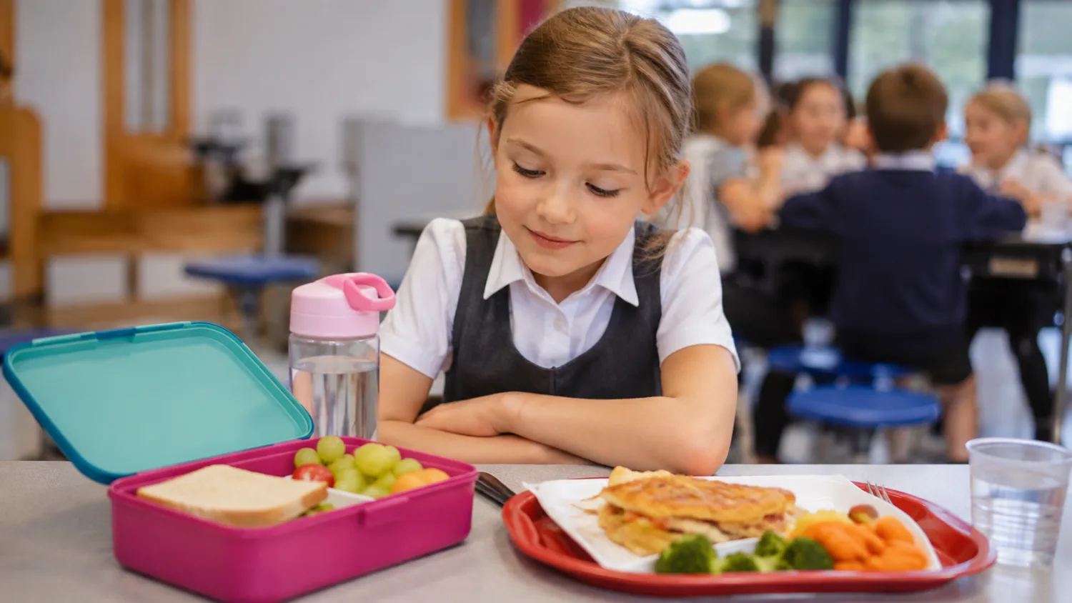 School Lunches in September: Packed Lunch, School Meals or a Mix?
