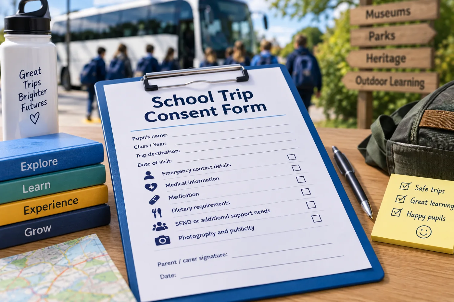 School Trip Consent Forms: What Information Should Schools Collect?